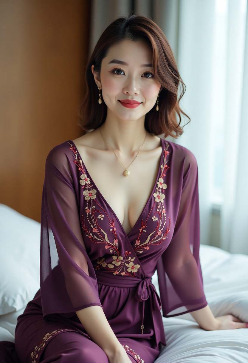 煤油灯下