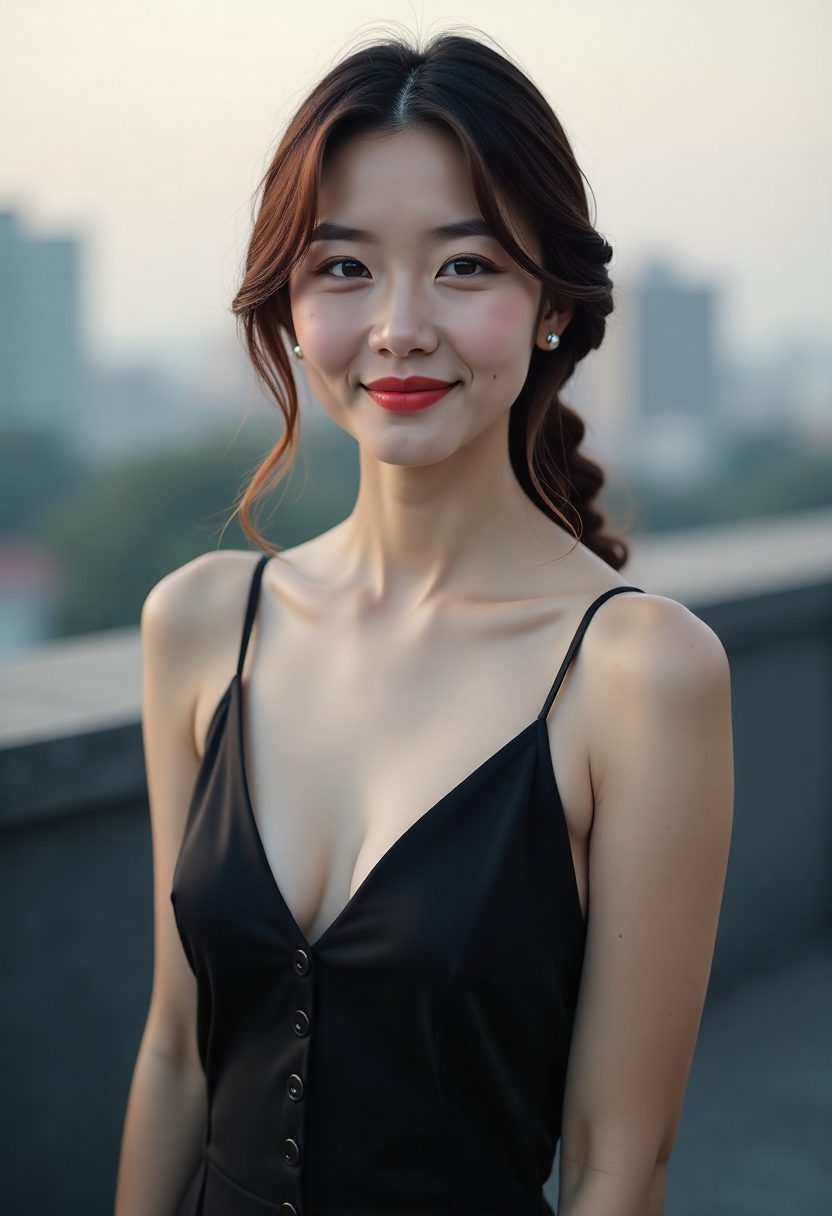 悬崖海报，雨巷中的长衫男子